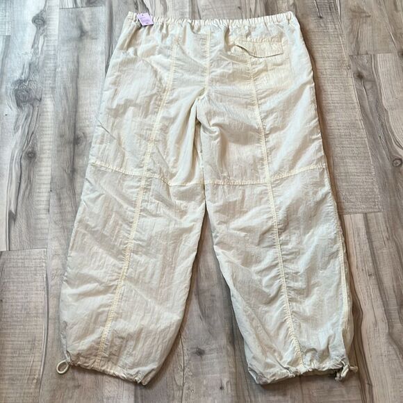 NWT Wild Fable cream parachute pants drawstring ankle and waist size XXL - Picture 11 of 11